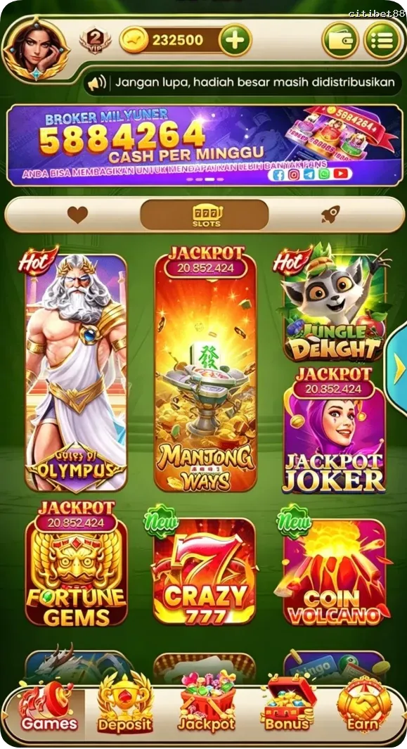 citibet88 Preview - Resmi Unduh